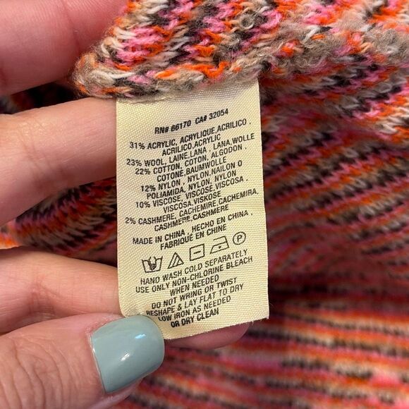 Anthropologie Sleeping On Snow Fairbanks Half-Zip Pullover Sweater XS/S - Picture 6 of 6